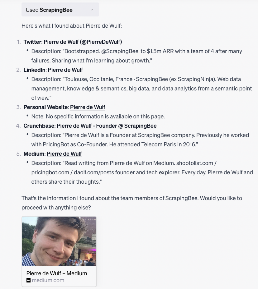 scrapingbee info prompt - final